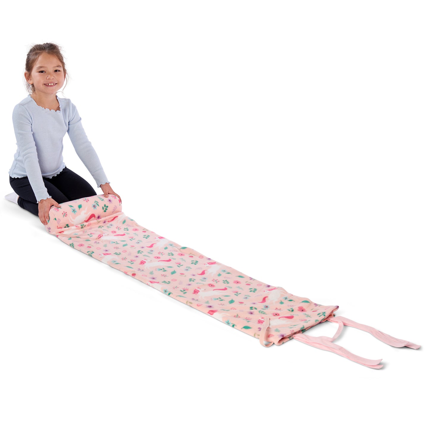 Rollee Pollee Unicorn Garden Nap Sac 50 x 55 Inches