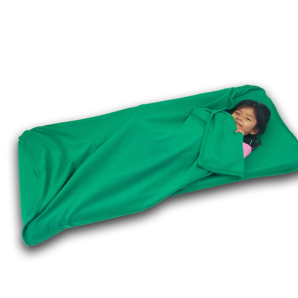 Rollee Pollee Green Single Cot Blanket 50x55 Inches