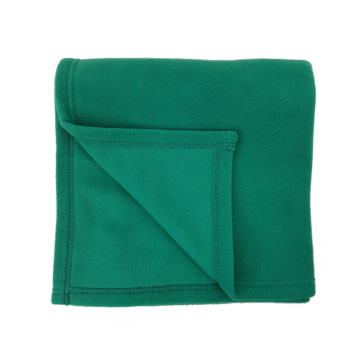 Rollee Pollee Green Fleece Cot Blanket