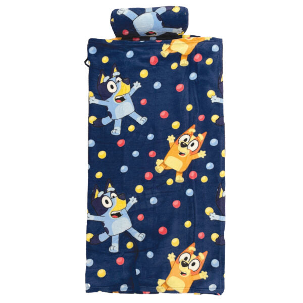 Rollee Pollee Hooray Bluey Nap Sac 50 x 55 Inches