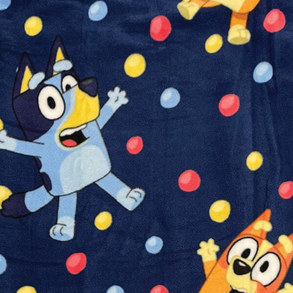 Rollee Pollee Hooray Bluey Nap Sac 50 x 55 Inches