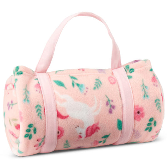 Rollee Pollee Unicorn Garden Nap Sac 50 x 55 Inches