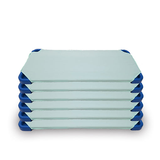 6 Pack Green Cot Sheets