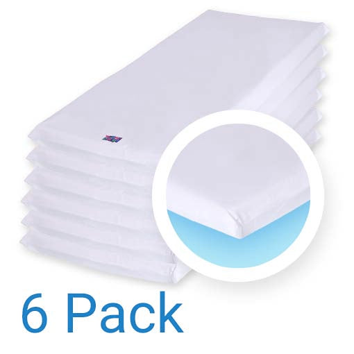 6 Pack Preschool Fitted Mat Sheets